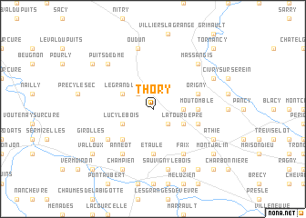 map of Thory