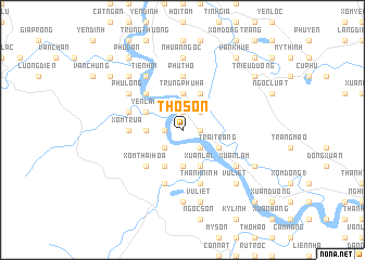 map of Thọ Son