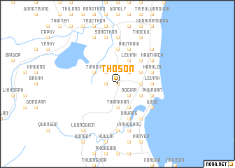 map of Thổ Sơn