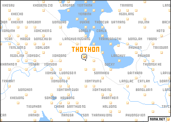 map of Thọ Thôn
