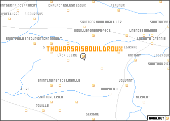 map of Thouarsais-Bouildroux