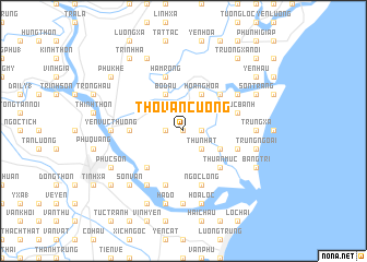 map of Tho Văn Cương