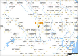 map of Thổ Vi