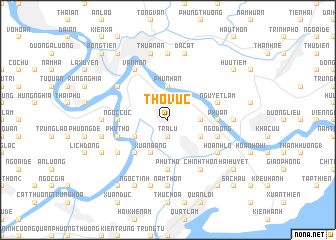 map of Thọ Vực