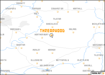 map of Threapwood