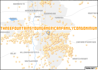 map of Three Fountains Young American Family Condominium