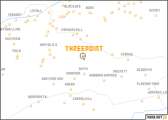 map of Three Point