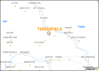 map of Threshfield