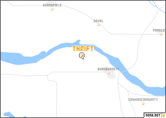 map of Thrift