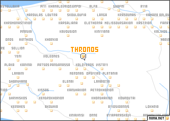 map of Thrónos