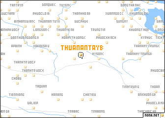 map of Thuân An Tây (1)
