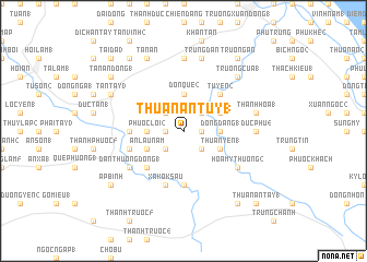 map of Thuận An Tuy (1)