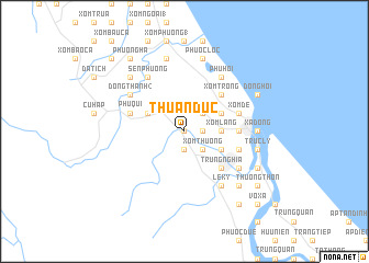 map of Thuận Ðức