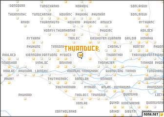 map of Thuận Ðức (1)