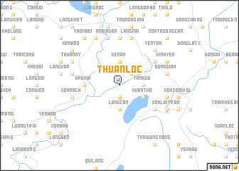 map of Thuận Lôc