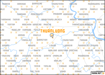 map of Thuần Lương