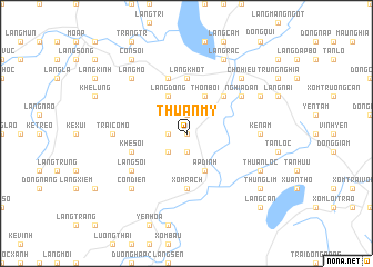 map of Thuận Mỹ