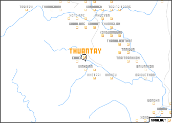 map of Thuận Tây