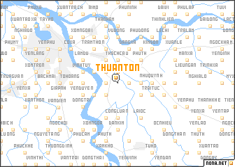 map of Thuận Tốn
