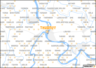 map of Thuan Vy