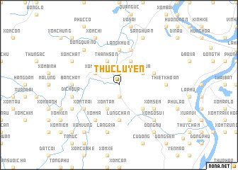 map of Thục Luyện