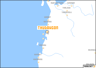 map of Thudawgon