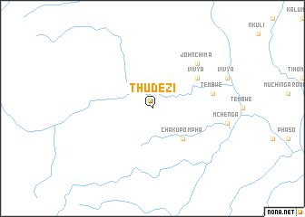 map of Thudezi