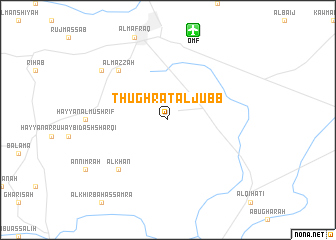 map of Thughrat al Jubb