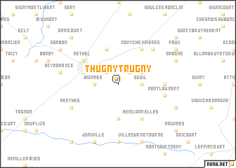map of Thugny-Trugny