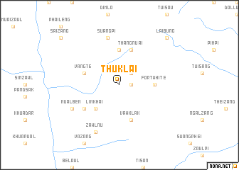 map of Thuklai