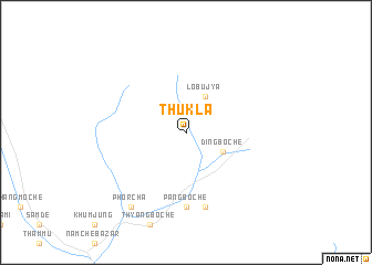 map of Thukla