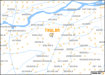 map of Thulān