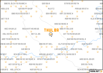 map of Thulba