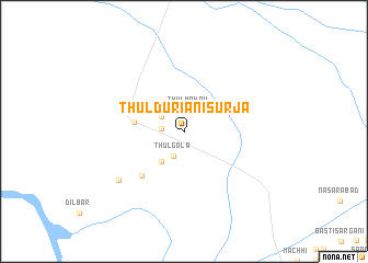 map of Thul Duriani Surja