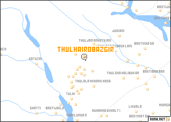 map of Thul Hairo Bāzgir