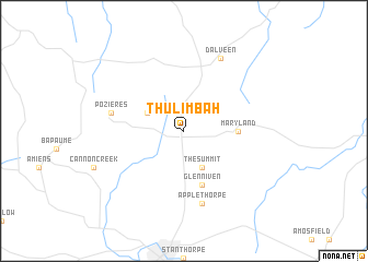 map of Thulimbah