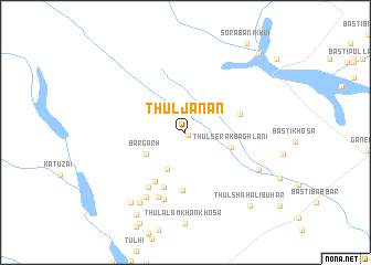 map of Thul Jānān