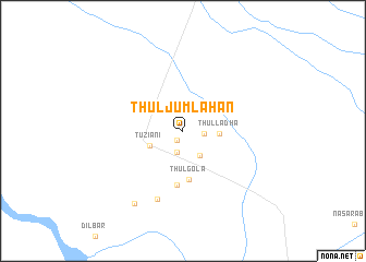 map of Thul Jumlahan