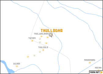 map of Thul Ladha