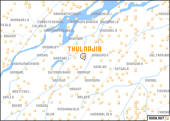 map of Thul Najīb
