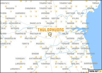 map of Thu Lô Phường