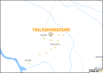 map of Thul Rukha Sergani