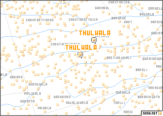 map of Thulwāla