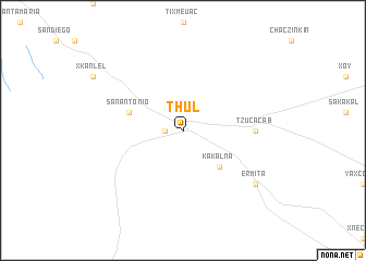 map of Thul