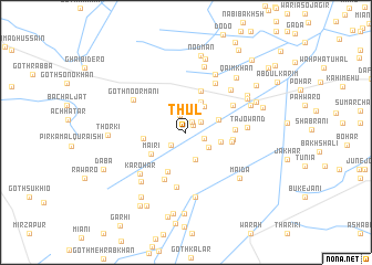 map of Thul