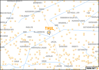 map of Thul