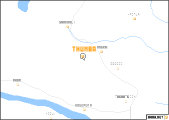 map of Thumba