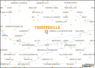 map of Thumeréville