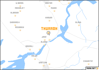map of Thummah