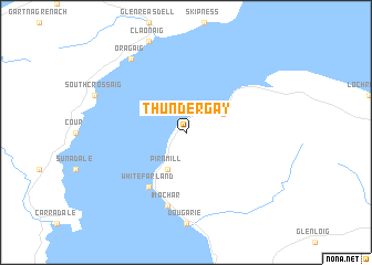 map of Thundergay